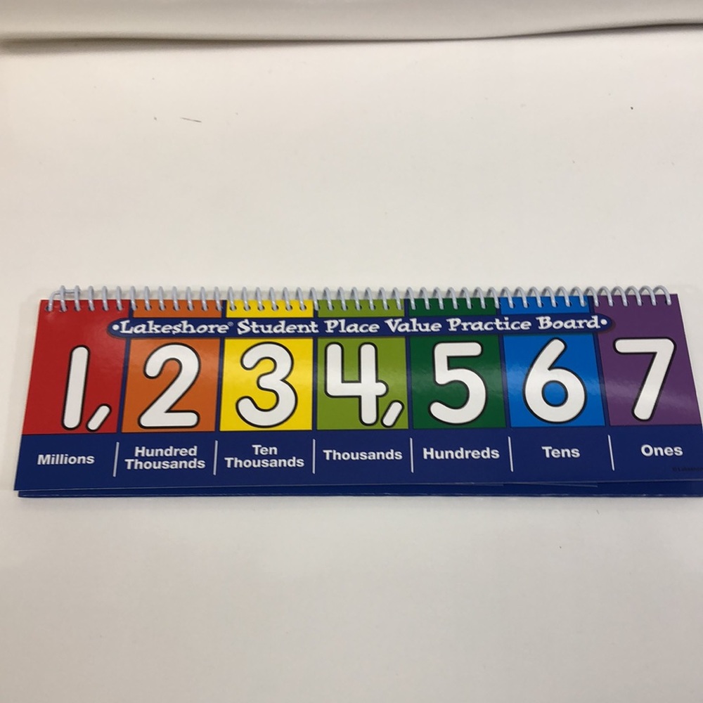 Lakeshore Set of 10 Student Place Value Boards - Picture 7 of 9